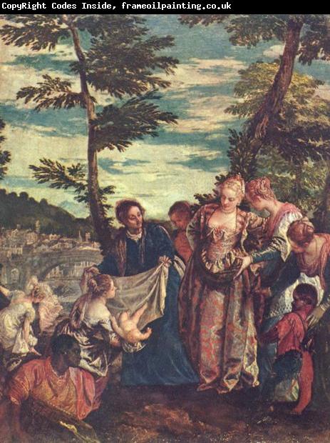 Paolo Veronese Rettung des Mosesknaben aus den Fluten des Nils